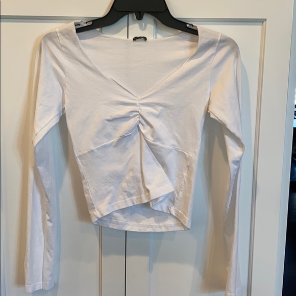 Brandy Melville Tops - Brandy Melville NWOT Gina cinched Top